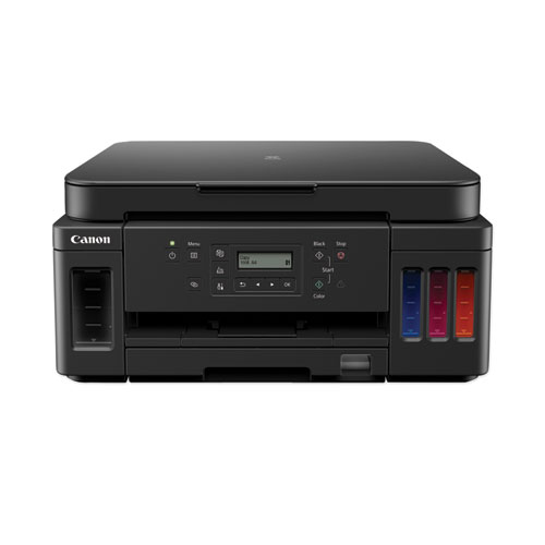 Image of PIXMA G6020 Wireless MegaTank All-in-One Inkjet Printer, Copy/Print/Scan