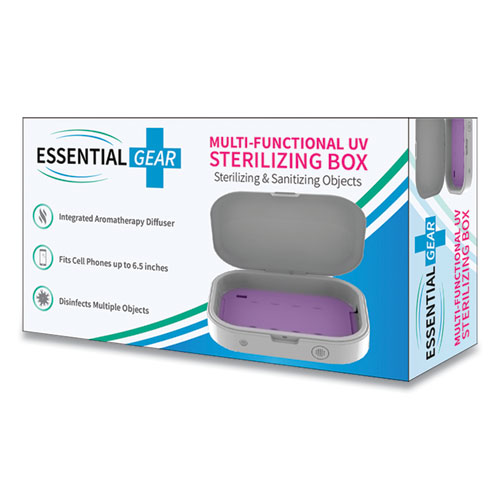 Image of Essential Gear Uv Sterilizing Box For Mobile Phones, White