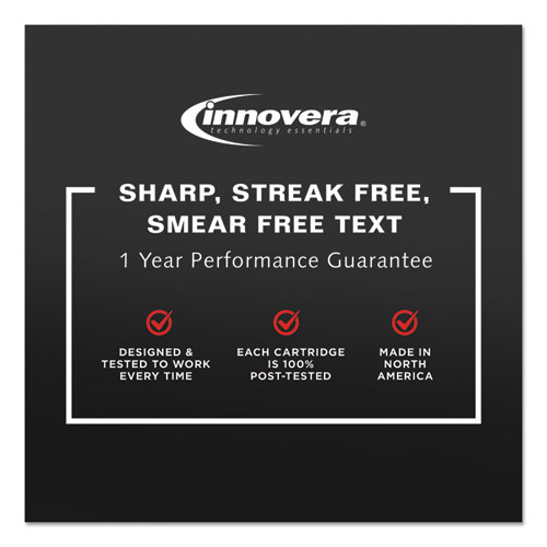 Image of Innovera® Remanufactured Black Ink, Replacement For 56 (C6656An), 450 Page-Yield