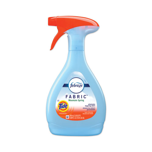 FABRIC REFRESHER/ODOR ELIMINATOR, MOUNTAIN SPRING WITH TIDE SCENT, 27 OZ SPRAY BOTTLE