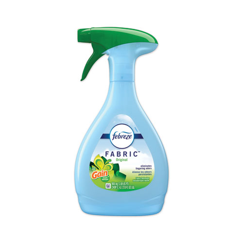 Image of FABRIC Refresher/Odor Eliminator, Gain Original, 27 oz Spray Bottle, 4/Carton