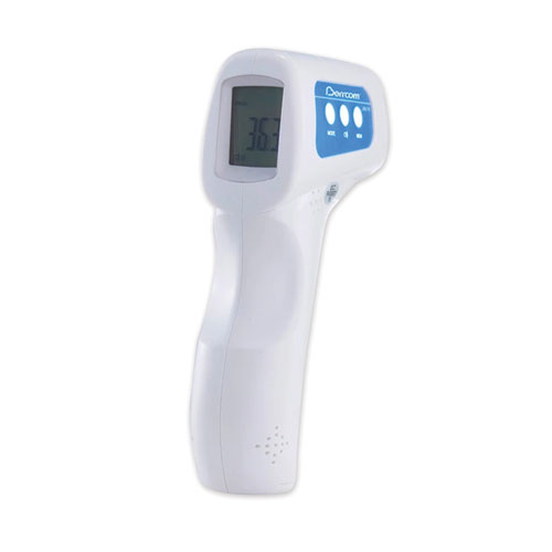 Infrared Handheld Thermometer, Digital, 50/Carton