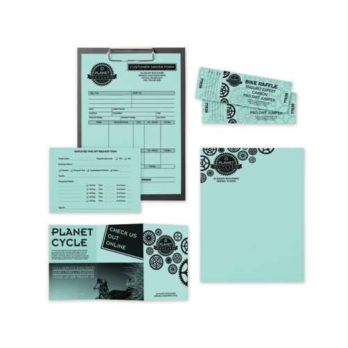 Lettermark, Custom Cut-Sheet Copy Paper, 92 Bright, Micro-Perforated Every  3.66, 20lb, 8.5 X 11, White, 500/ream (DMR8824)