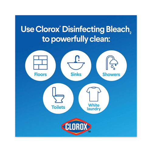 Image of Regular Bleach with CloroMax Technology, 24 oz Bottle, 12/Carton