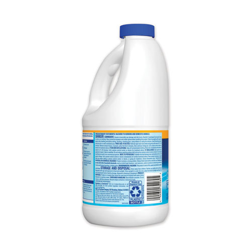 Image of Clorox® Regular Bleach With Cloromax Technology, 43 Oz Bottle, 6/Carton