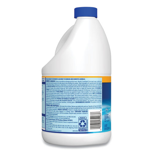 Image of Regular Bleach with CloroMax Technology, 81 oz Bottle, 6/Carton