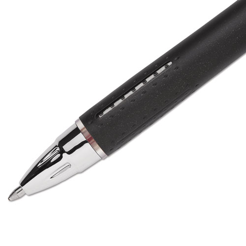 Jetstream Retractable Ballpoint Pen, Bold 1mm, Red Ink, Black Barrel