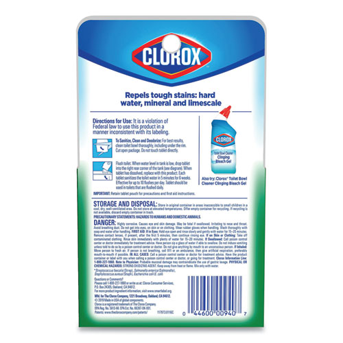 Automatic Toilet Bowl Cleaner, 3.5 Oz Tablet