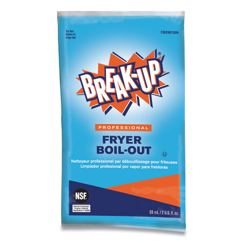 Fryer Boil-Out, Ready to Use, 2 oz Packet, 36/Carton