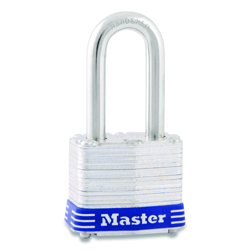 Master Lock® Key Padlock 3DLF, 4 Pin