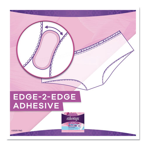 Image of Thin Daily Panty Liners, 60/Pack, 12 Pack/Carton