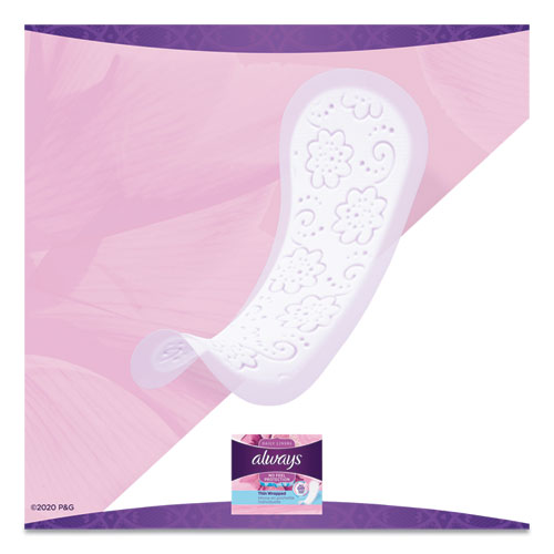 THIN DAILY PANTY LINERS, REGULAR, 120/PACK, 6 PACKS/CARTON