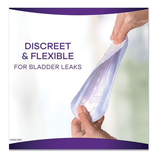 DISCREET INCONTINENCE LINERS, VERY LIGHT, LONG, 44/PACK