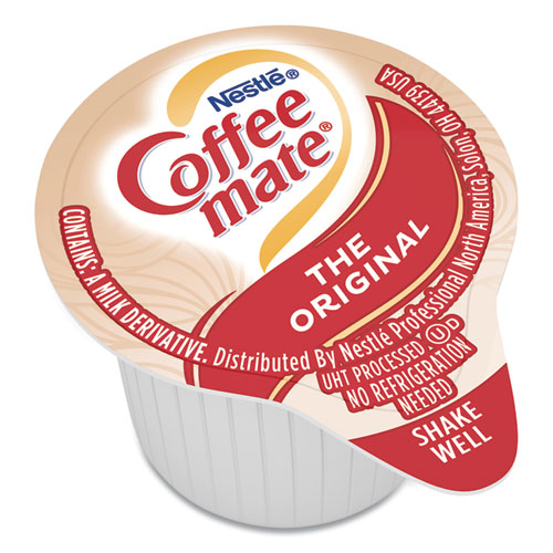 Liquid Coffee Creamer, Original, 0.38 oz Mini Cups, 360/Carton