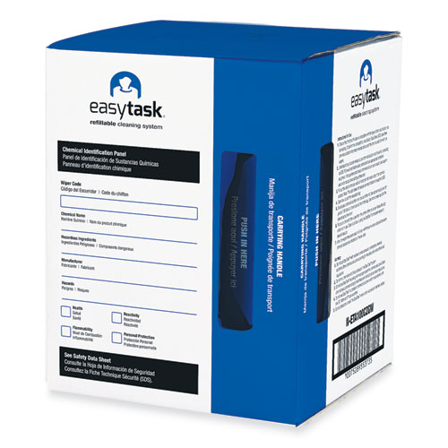 EASY TASK A100 WIPER, CENTER-PULL, 10 X 12, 275 SHEETS/ROLL WITH ZIPPER BAG