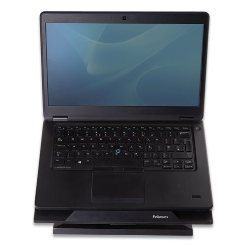 Designer Suites Laptop Riser, 13.19" x 11.19" x 4", Black Pearl, Supports 25 lbs