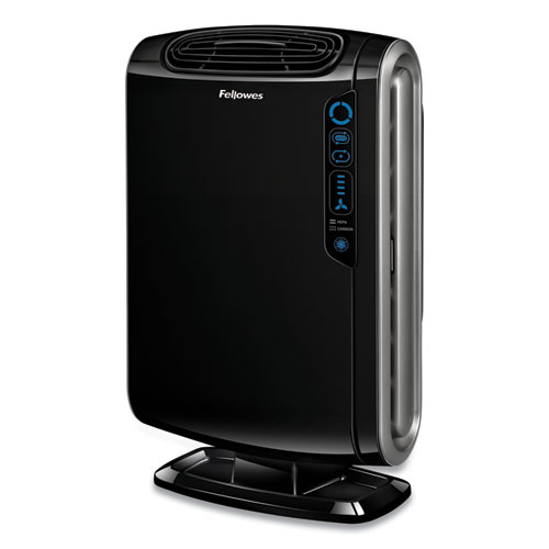 Image of Fellowes® Hepa And Carbon Filtration Air Purifiers, 200 To 400 Sq Ft Room Capacity, Black