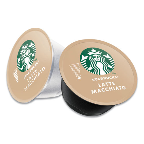 STARBUCKS COFFEE CAPSULES, LATTE MACCHIATO, 12/BOX