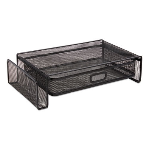 thumbnail image 2 of TRU RED Mesh Phone Stand & Organizer - 2-Pack Black Desktop Phone Holders With Storage Drawer 2 of 12