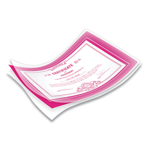Image of Laminating Pouches, 10 mil, 9" x 11.5", Gloss Clear, 50/Pack