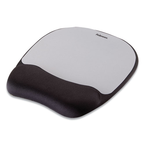 mouse pad with memory foam wrist rest