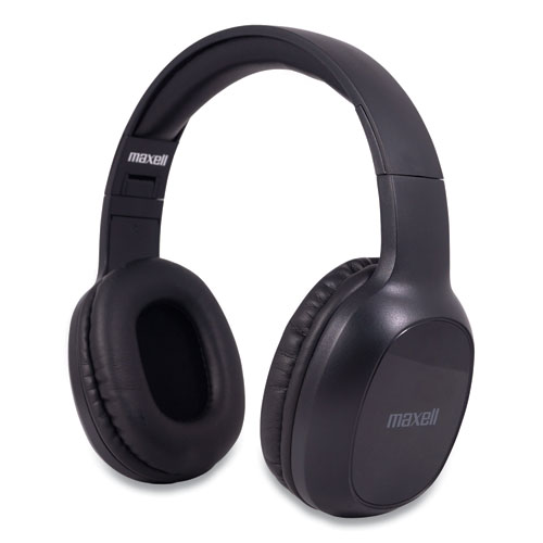 Maxell® Bass 13 Wireless Headphone With Mic, Black