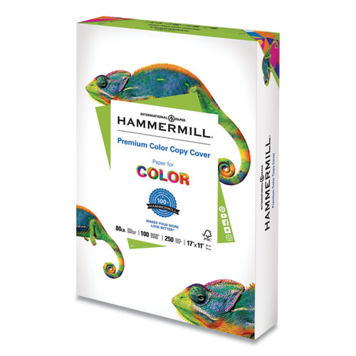 Image of Premium Color Copy Cover, 100 Bright, 80 lb Cover Weight, 17 x 11, 250/Pack