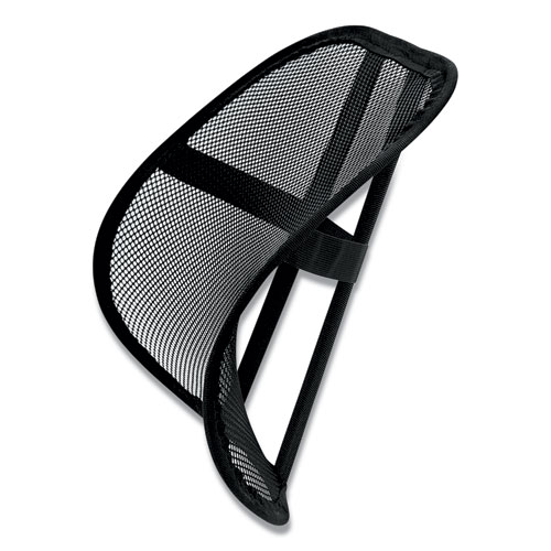 Image of Office Suites Mesh Back Support, 17.75 x 5 x 15, Black