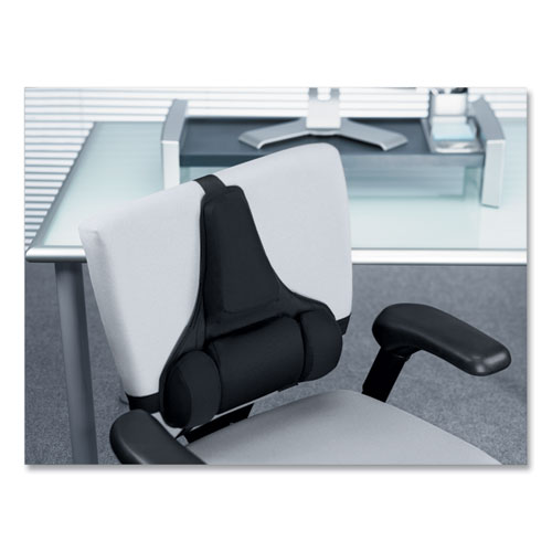 Image of Professional Series Back Support with Microban Protection, 15 x 2 x 14.5, Black
