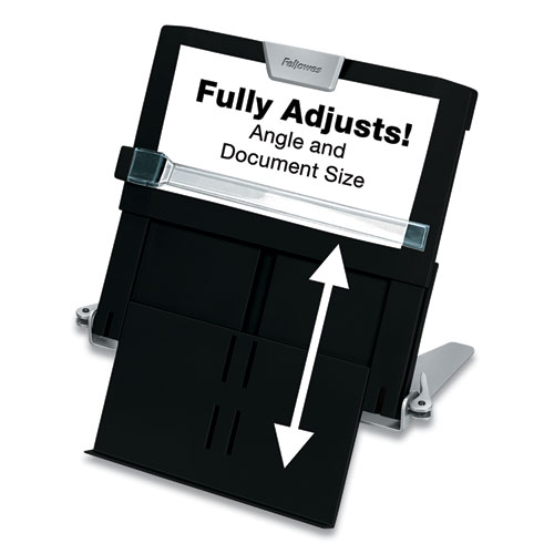 Image of Professional Series Document Holder, 250 Sheet Capacity, Plastic, Black