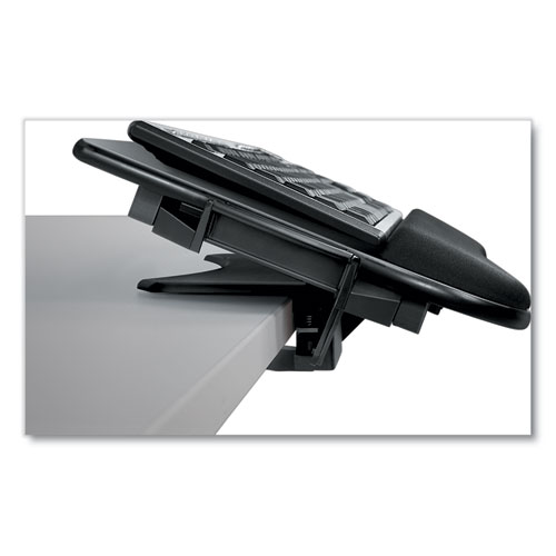 Image of Tilt 'n Slide Keyboard Manager with Comfort Glide, 19.5w x 11.5d, Black