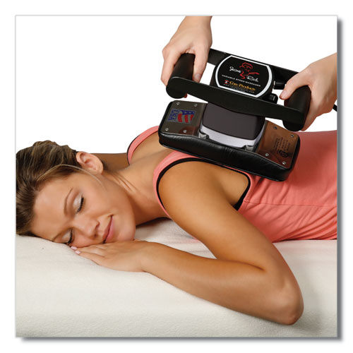 Image of Jeanie Rub® Jeanie Rub Massagers, 3 X 3 X 24, 1400 To 4600 Rpm, Red/Black
