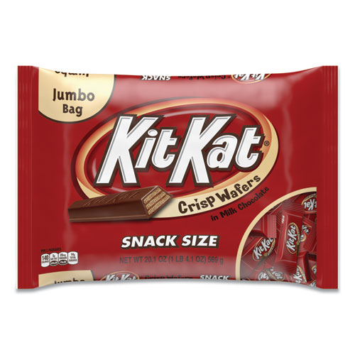 Snack Size, Crisp Wafers in Milk Chocolate, 20.1 oz Bag