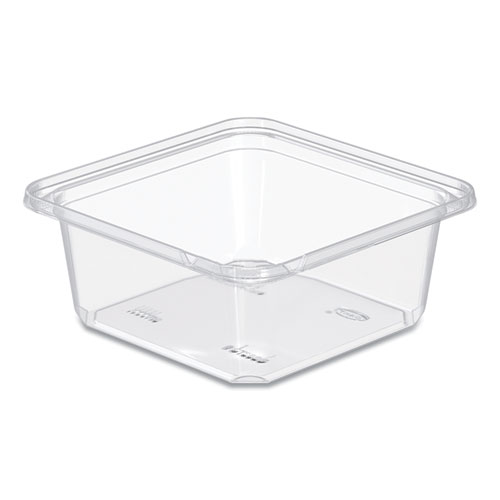 TAMPERGUARD SNACK BOXES, 1-COMPARTMENT, 32 OZ, 6.3 X 6.3 X 2.6, CLEAR, 300/CARTON