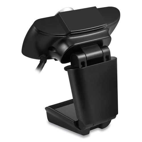 Image of CyberTrack H3 720P HD USB Webcam with Microphone, 1280 pixels x 720 pixels, 1.3 Mpixels, Black