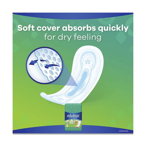 Image of Ultra Thin Pads, Super Long 10 Hour, 40/Pack