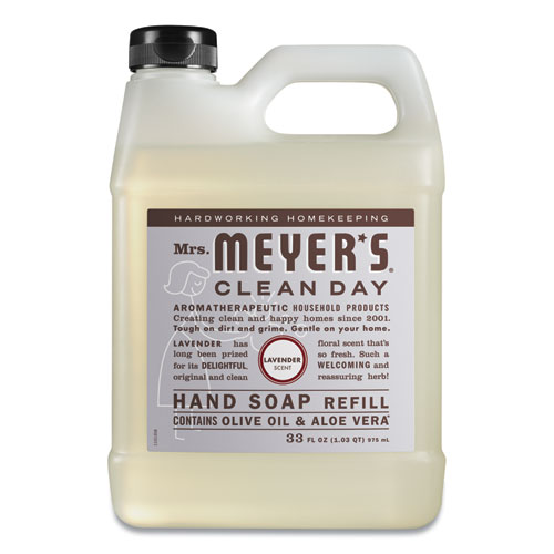Image of Clean Day Liquid Hand Soap, Lavender, 33 oz, 6/Carton