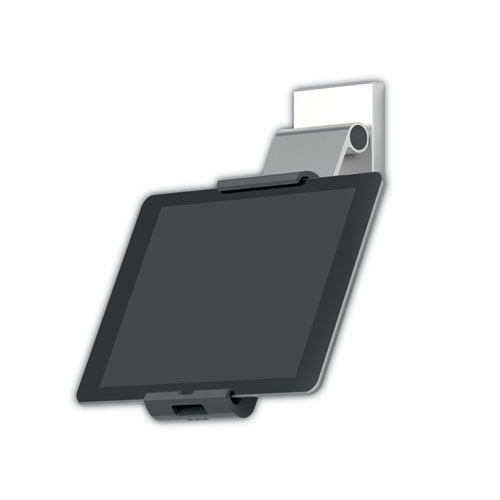 Durable® Mountable Tablet Holder, Silver/Charcoal Gray