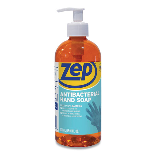 Zep Shell Shock Heavy Duty Soy-Based Hand Cleaner, Cinnamon, 1 Gal Bottle, 4/Carton