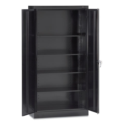 Tennsco 72" High Standard Cabinet (Assembled), 36W X 18D X 72H, Black