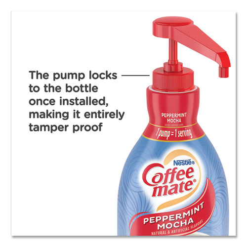 Image of Coffee Mate® Liquid Coffee Creamer, Peppermint Mocha, 1500Ml Pump Bottle