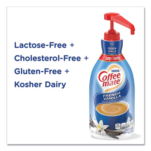 Image of Coffee Mate® Liquid Coffee Creamer, French Vanilla, 1500Ml Pump Bottle