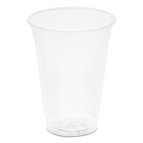 EARTHCHOICE RECYCLED CLEAR PLASTIC COLD CUPS, TALL, 9 OZ, 900/CARTON