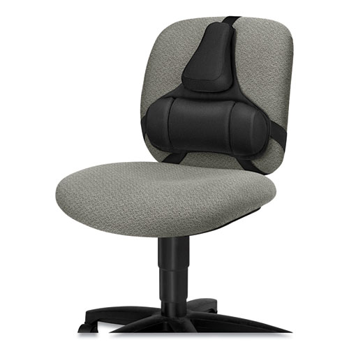 Master Caster Deluxe Seat/Back Cushion W/memory Foam, Black (MAS91061)