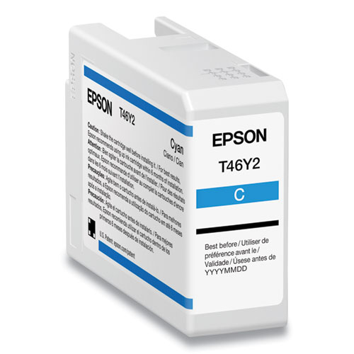 T46Y200 (T46Y) UltraChrome PRO10 Ink, 50 mL, Cyan