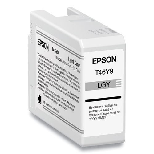 T46Y900 (T46Y) UltraChrome PRO10 Ink, 50 mL, Light Gray