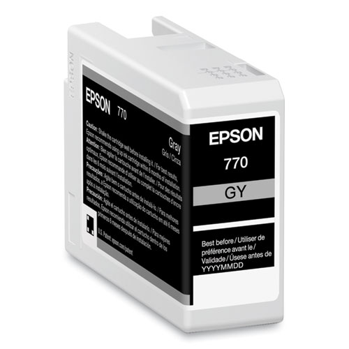 T770720 (T770) UltraChrome PRO10 Ink, 25 mL, Gray
