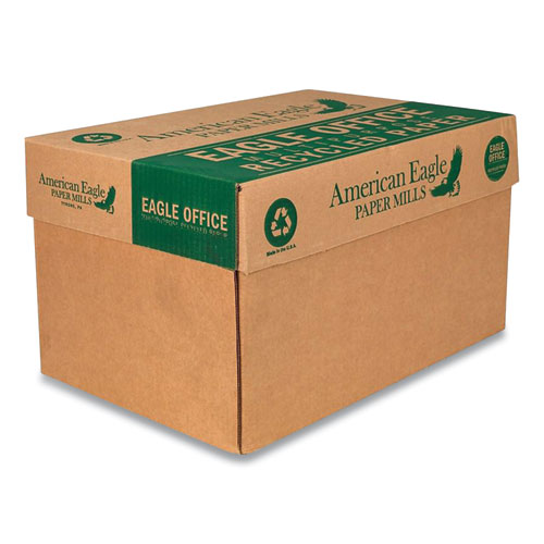 Recycled Multipurpose Paper, 92 Bright, 20 lb, 8.5 x 11, White, 500/Ream