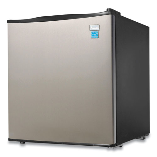 Image of Avanti 1.7 Cu. Ft. All Refrigerator, Stainless Steel/Black