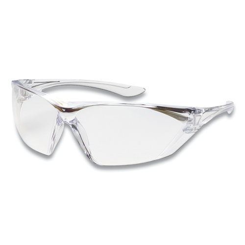 Bullseye Rimless Safety Glasses, Anti-Fog, Anti-Scratch, Clear Lens, Clear Frame